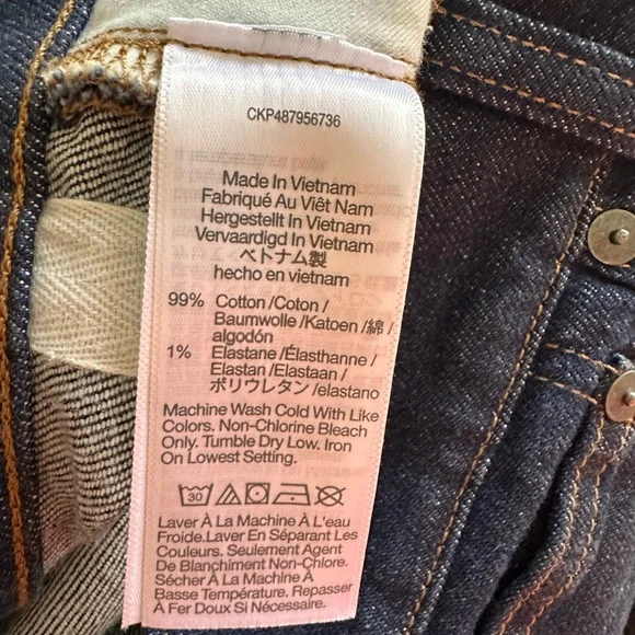 Madewell Darkwash 90’s Staright Leg Jean - Picture 9 of 10